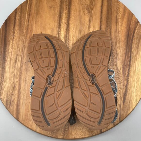 Chaco Z/Cloud X2 Sandals Womens 8 Blue Strappy Sport Sandals Walking Outdoor - Picture 7 of 8